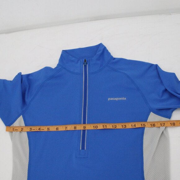 Patagonia 1/2 Zip Pullover Women Medium All Weather Top 1/2 Zip Performance base - Picture 7 of 8